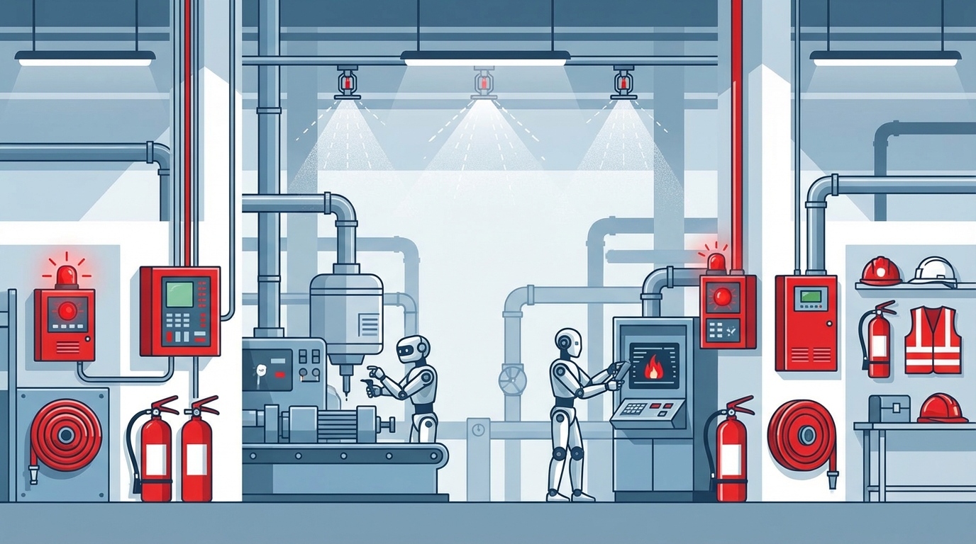 Ipari létesítmények tűzvédelmi felülvizsgálata: Teljes útmutató