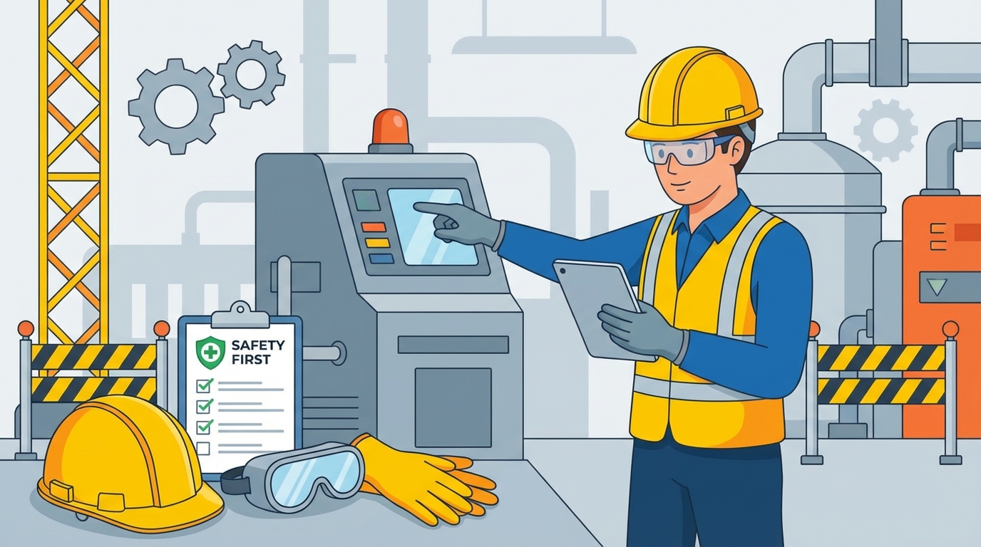 Munkavédelmi ellenőrzési checklist: Ingyenes sablon 2026