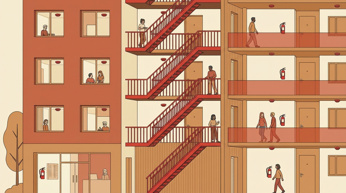 Társasházi tűzvédelmi teendők: Útmutató közös képviselőknek